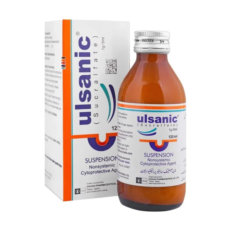 Ulsanic 120Ml Suspension 1G/5Ml